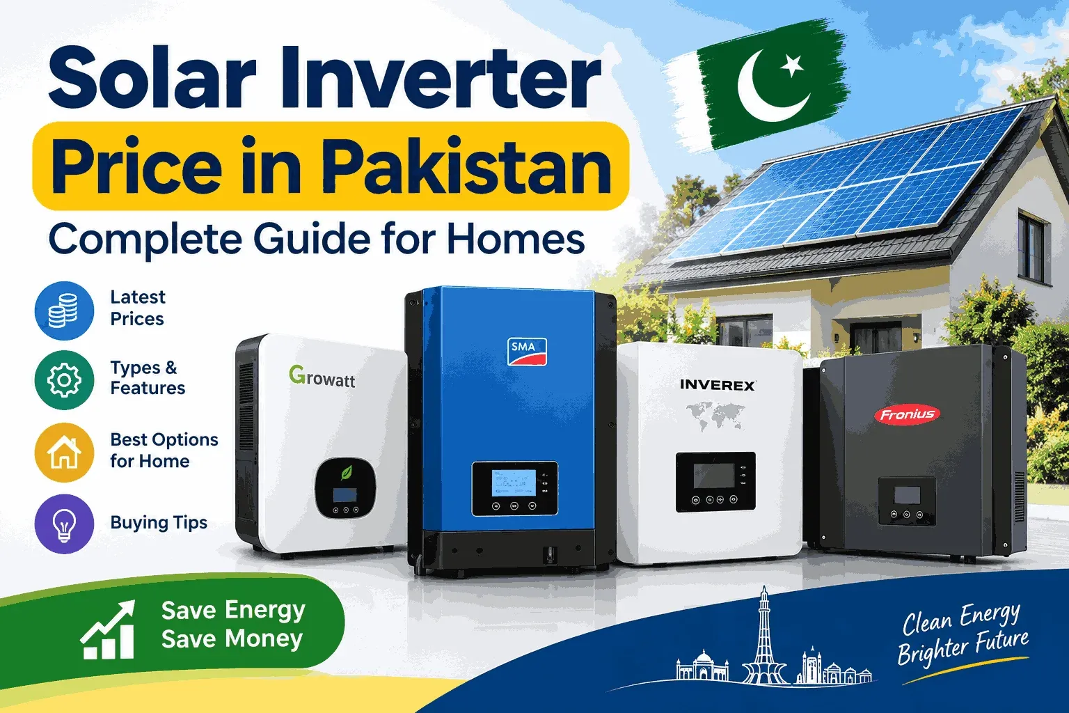 Solar Inverter Price in Pakistan for Home Solar Systems