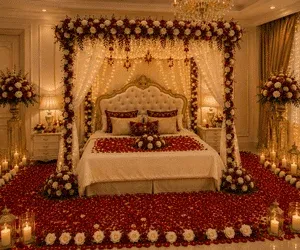 After: Wedding Room Decoration work by Hunar Care