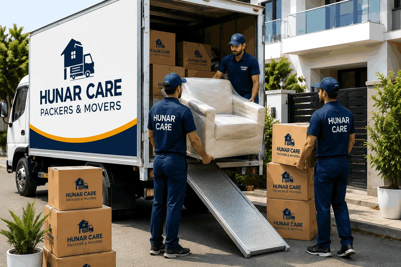 Packers & Movers by Hunar Care in Lahore