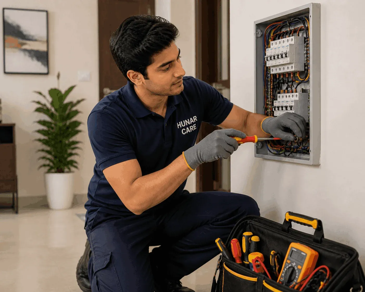 Electrical Services by Hunar Care in Lahore